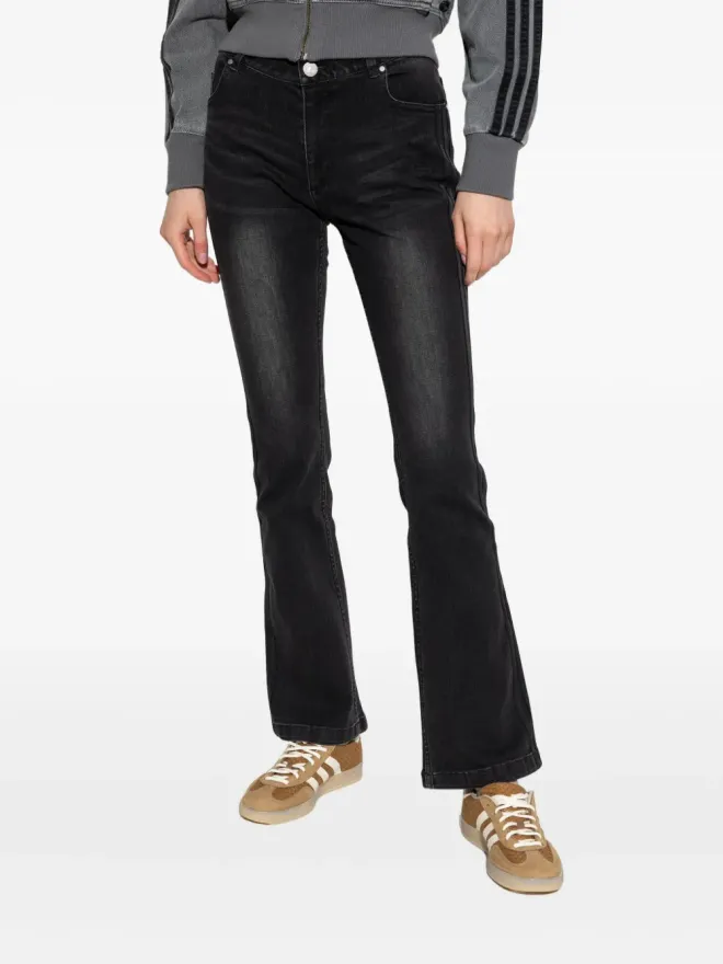 adidas adidas distressed jeans - Blackの商品画像