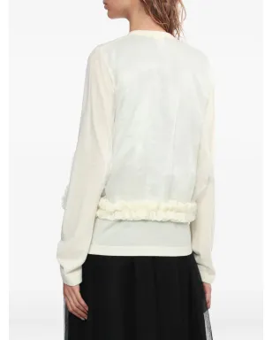 Noir Kei Ninomiya ラッフルカーディガン - サムネイル4
