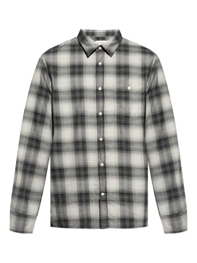 Officine Generale Officine Generale チェック柄コットンシャツの商品画像