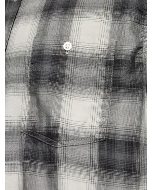 Officine Generale チェック柄コットンシャツ - サムネイル5