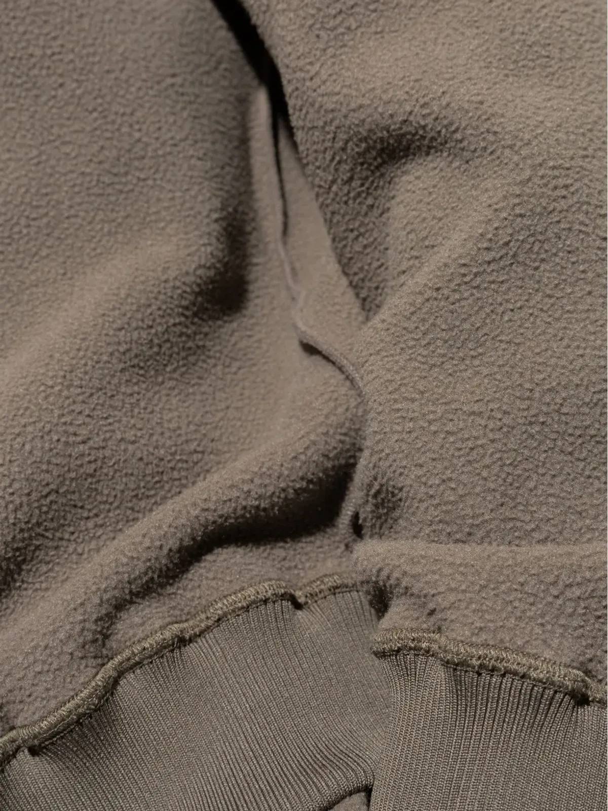 MM6 Maison Margiela 数字刺繍フリースパーカー - 画像5
