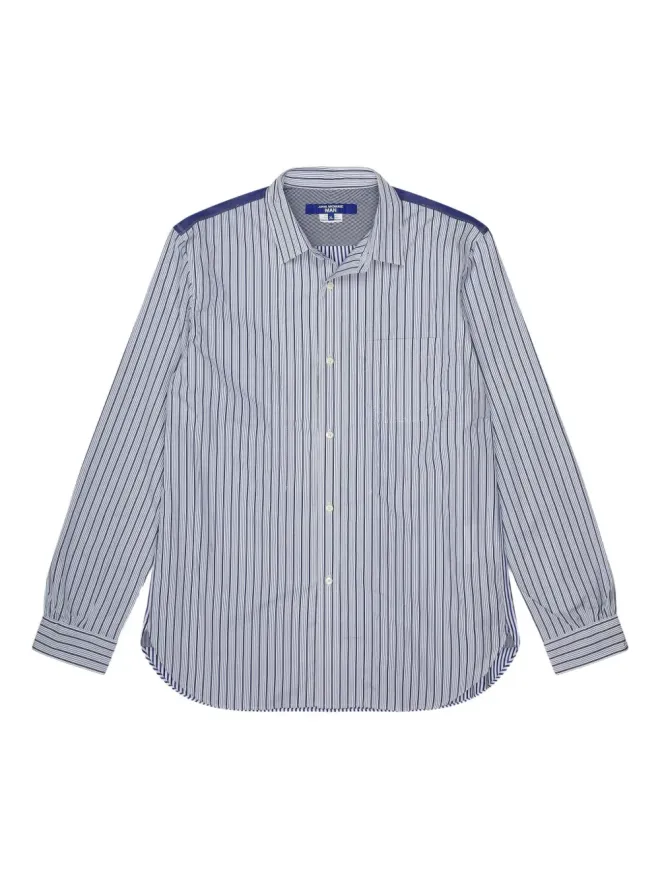 Junya Watanabe MAN Junya Watanabe MAN ストライプ柄パネルドシャツの商品画像
