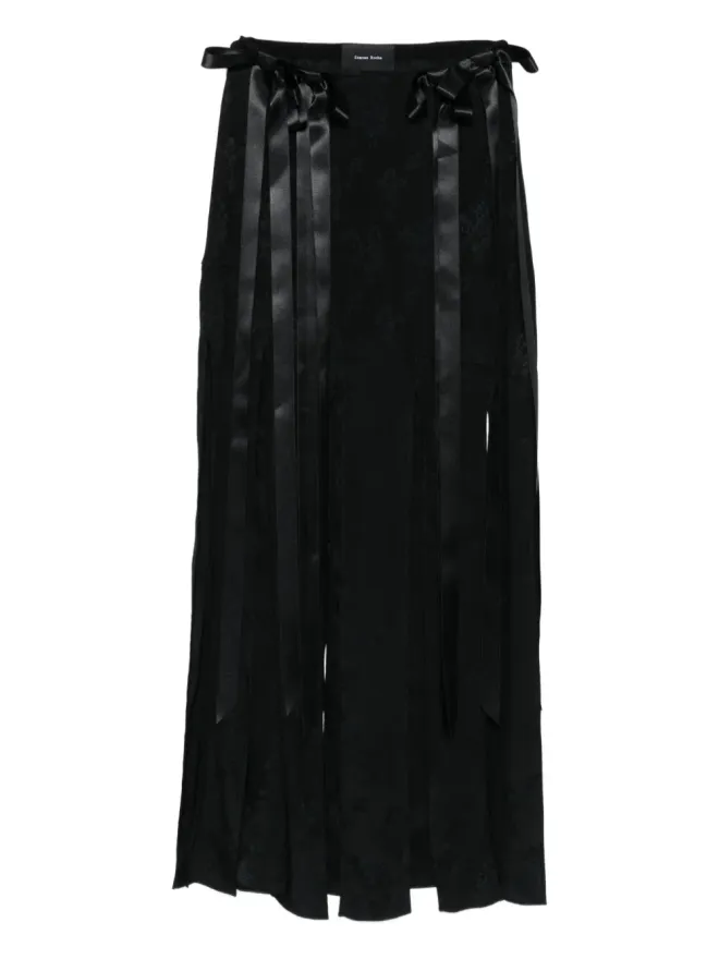 Simone Rocha Simone Rocha ボウディテール ミディスカートの商品画像
