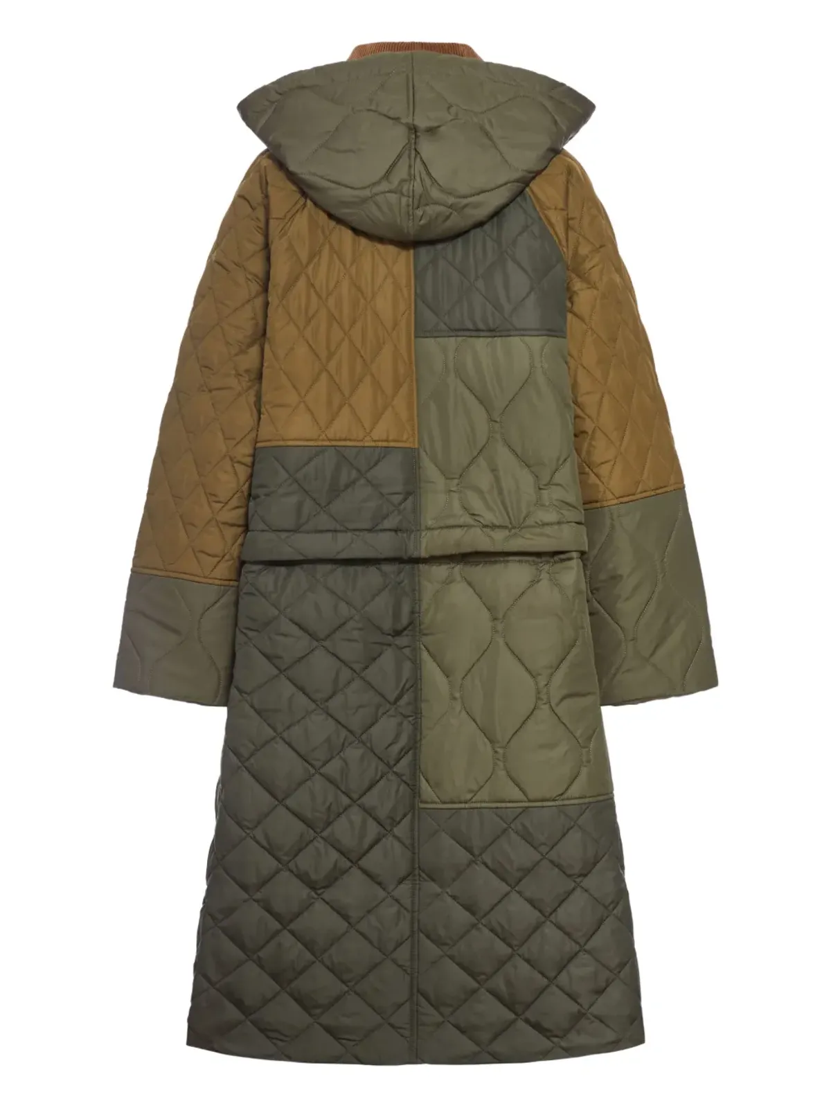 Barbour Cookston キルテッド シングルブレスト コート - 画像2