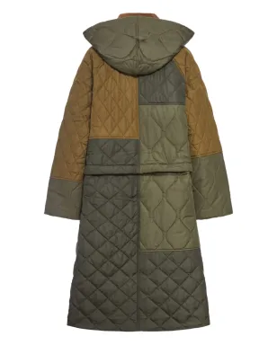 Barbour Cookston キルテッド シングルブレスト コート - サムネイル2