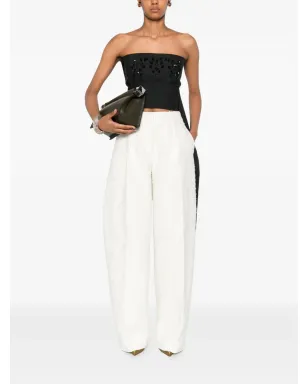 Alberta Ferretti エンベリッシュド ウール トップ - サムネイル2