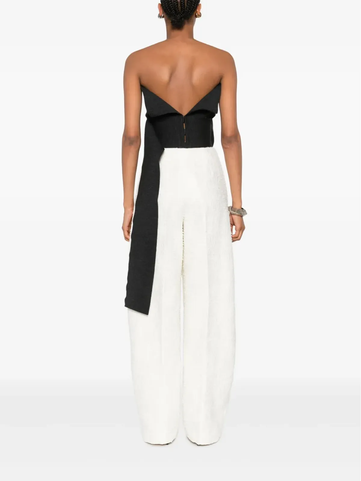 Alberta Ferretti エンベリッシュド ウール トップ - 画像4