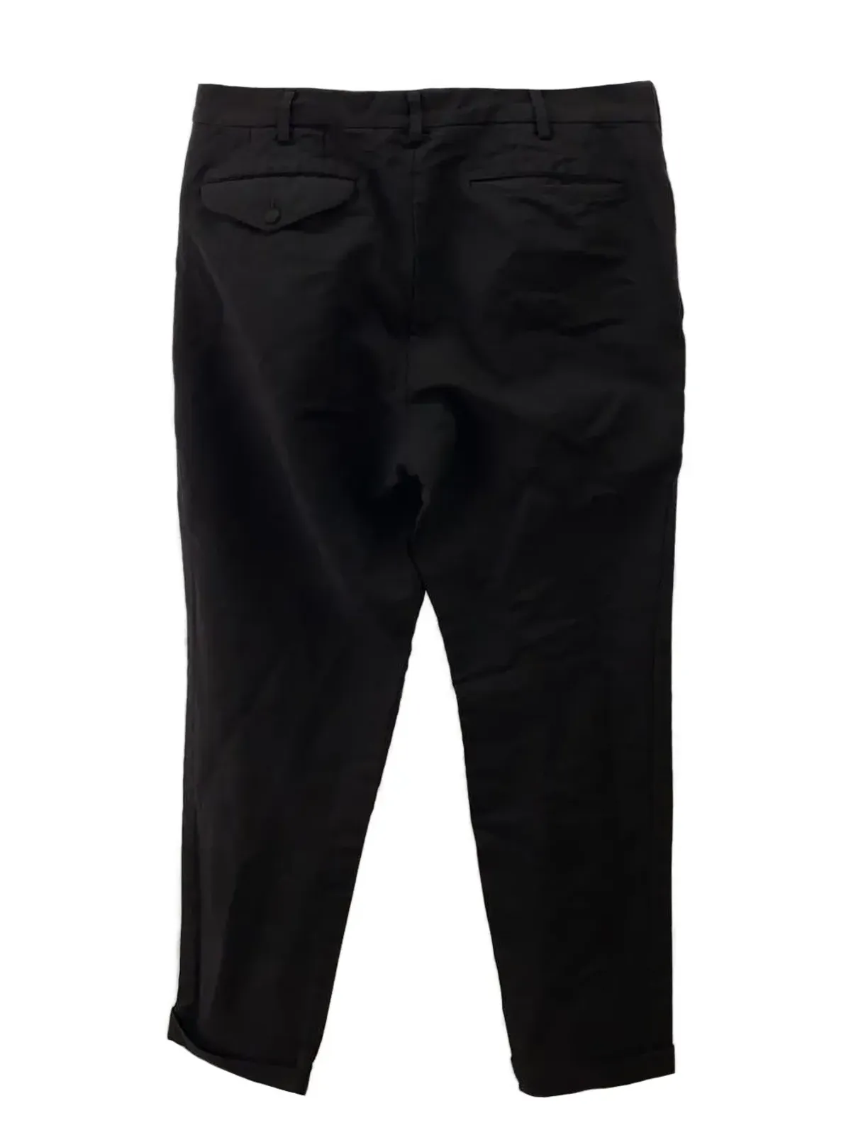 Comme des Garçons Homme Deux カフ付きパンツ（ブラック） - 画像2