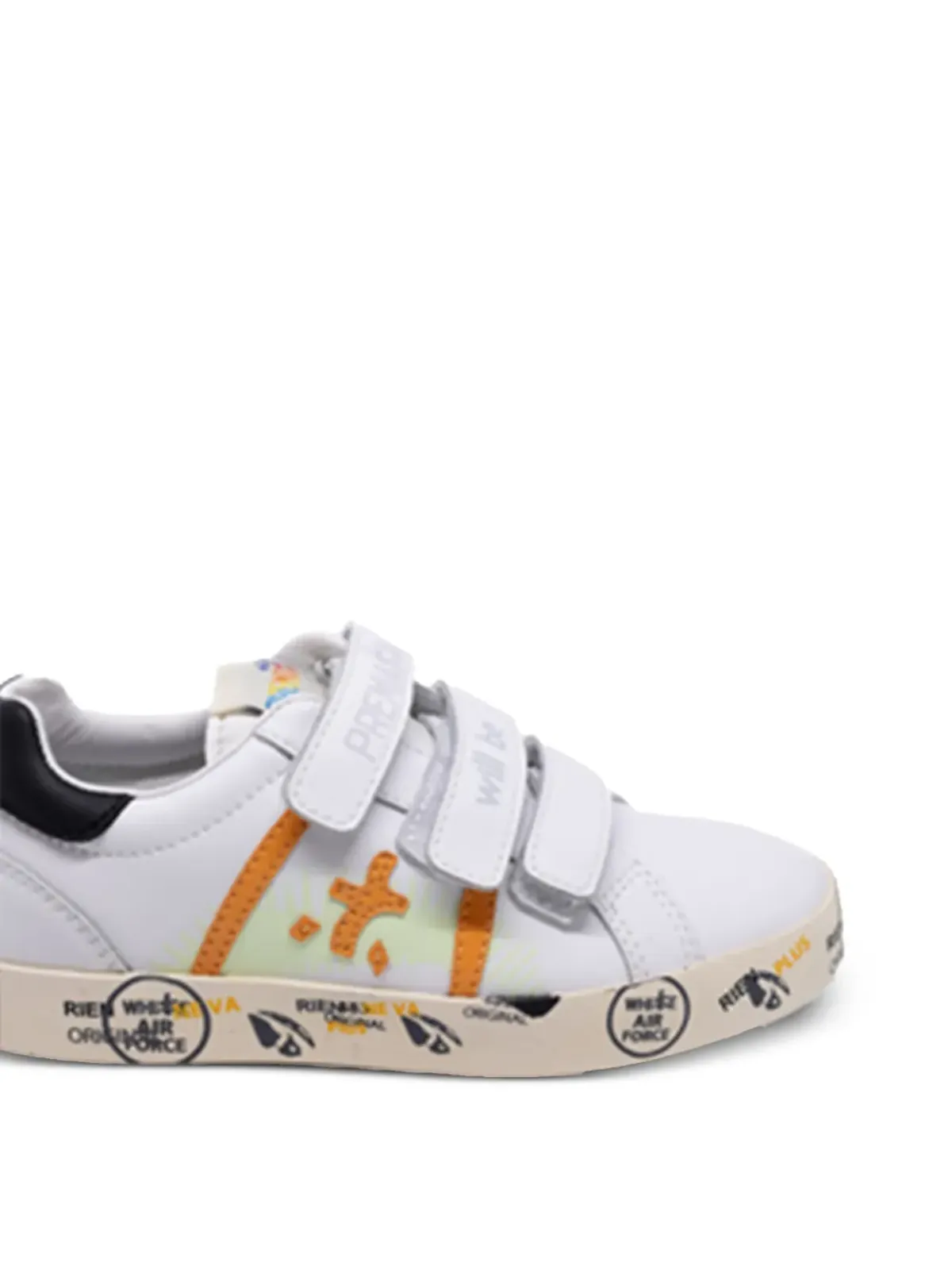 Premiata Kids ストラップグラフィックスニーカー - 画像2
