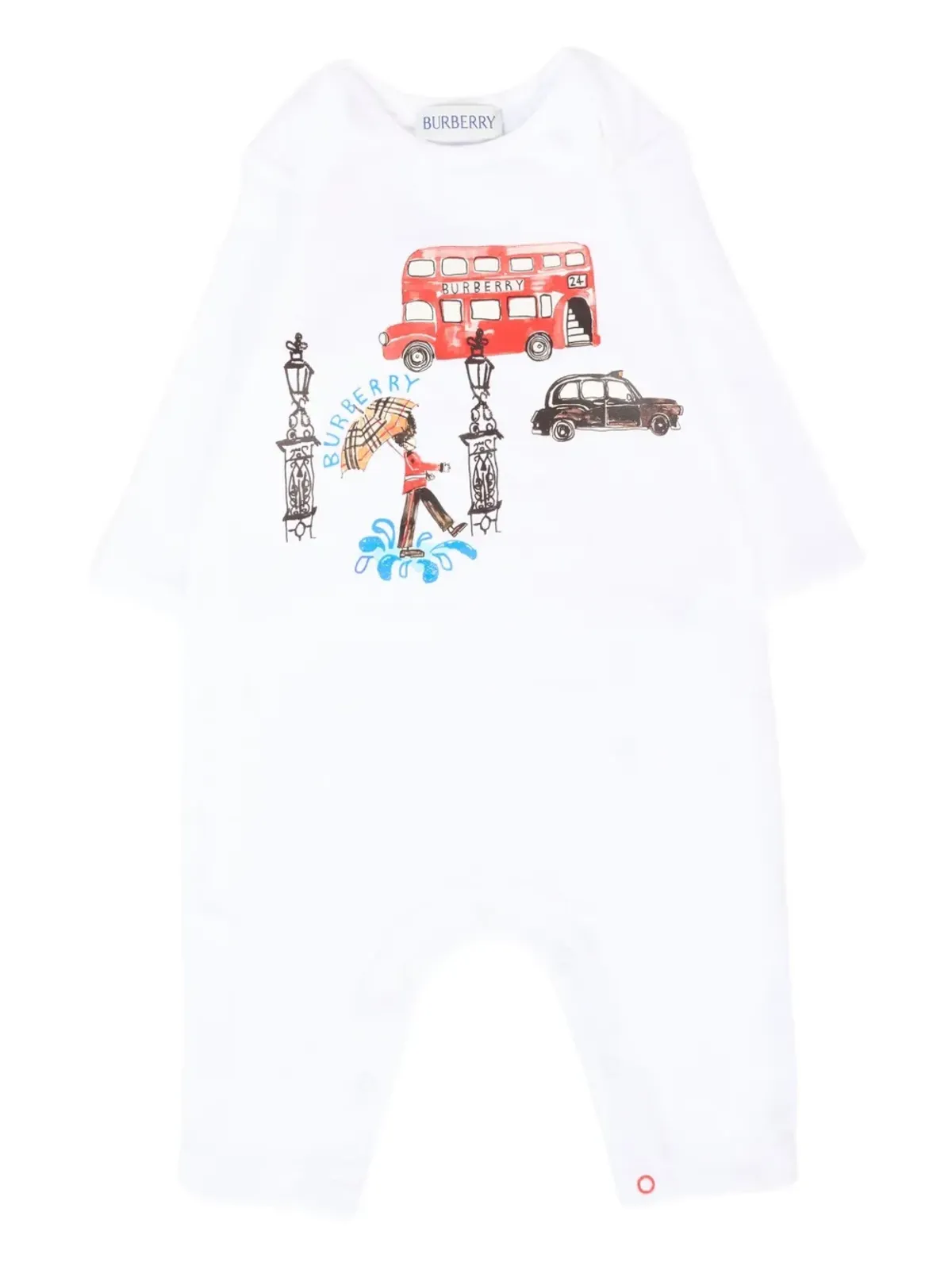 Burberry Kids グラフィックプリント ロンパース - 画像1