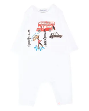 Burberry Kids グラフィックプリント ロンパース - サムネイル1