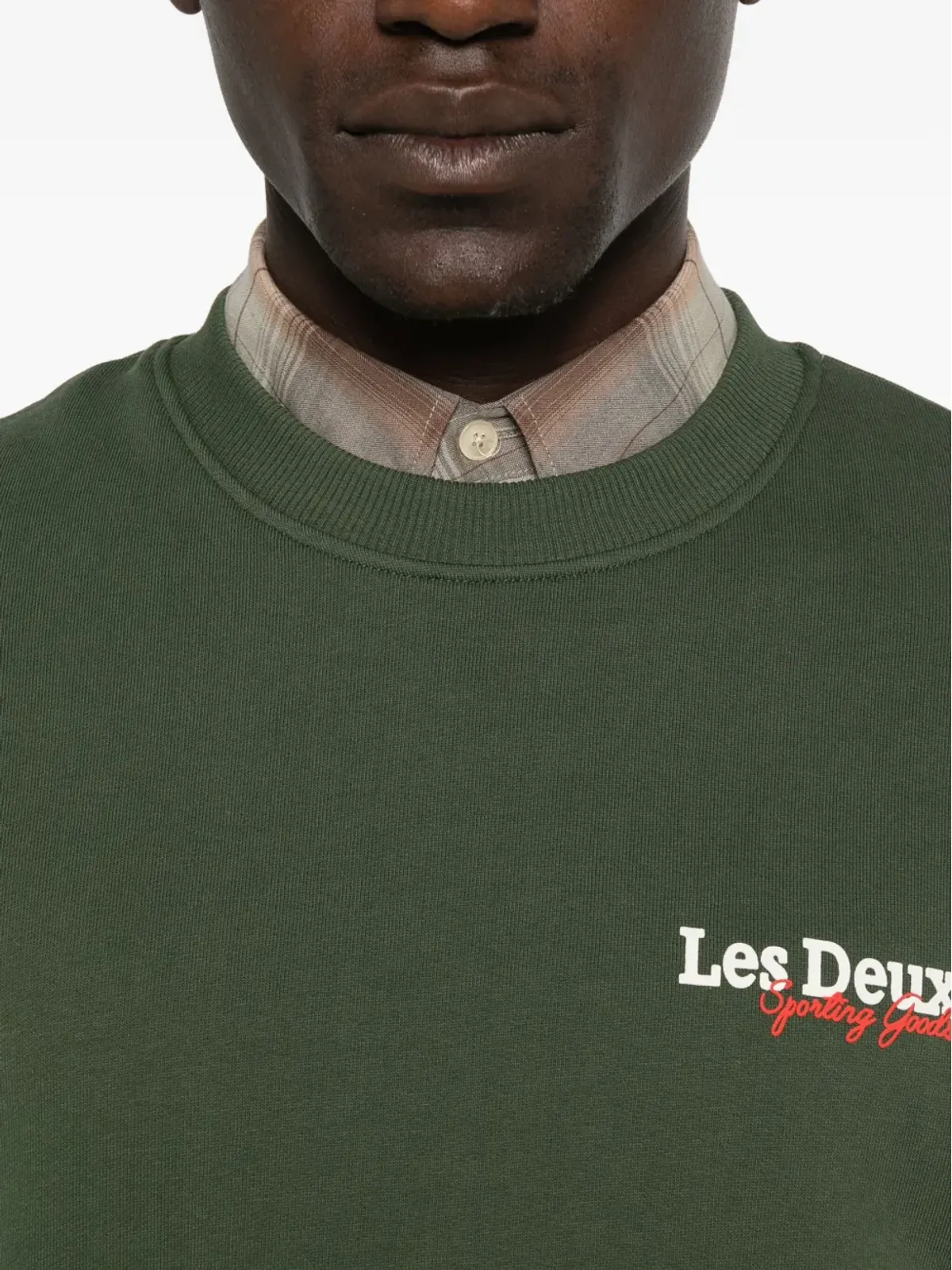 Les Deux レーシング クルーネック スウェットシャツ - 画像5