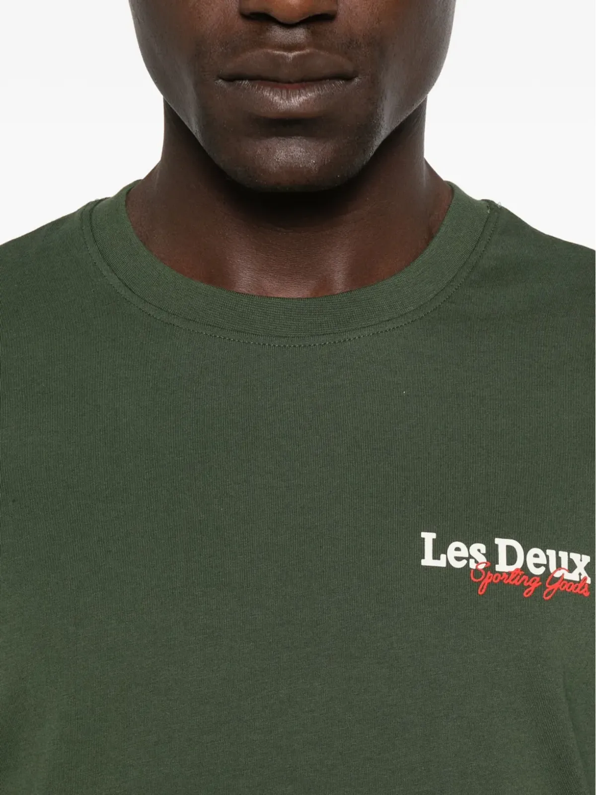 Les Deux レーシング オーガニックコットン Tシャツ - 画像4
