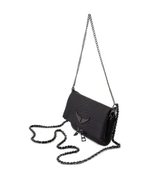 Zadig&Voltaire 蛇柄エフェクト チェーン クロスボディバッグ - サムネイル3