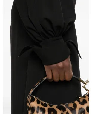 Vestiaire d'un Oiseau Libre Venice V-neck flared midi dress - サムネイル5