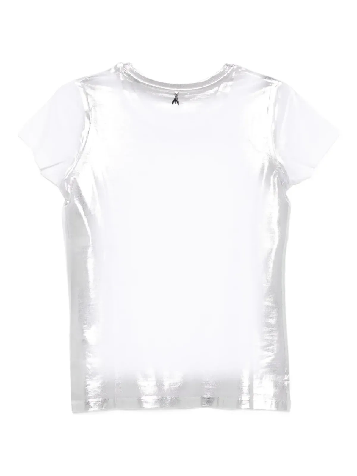 Patrizia Pepe メタリック クルーネック Tシャツ - ホワイト - 画像2