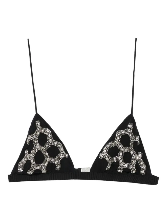 Patrizia Pepe Patrizia Pepe 刺繍入り三角カップ ブラジャーの商品画像