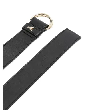 Patrizia Pepe レザー リングバックルベルト - サムネイル2