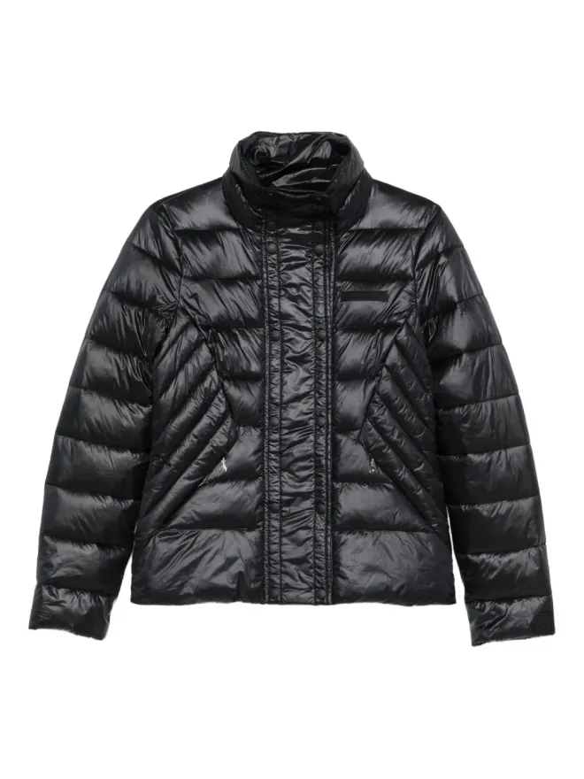 Patrizia Pepe Patrizia Pepe ハイネック・キルティングジャケット - ブラックの商品画像