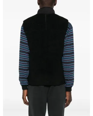 Patagonia レトロ-X フリース ジップアップ ベスト ブラック - サムネイル4