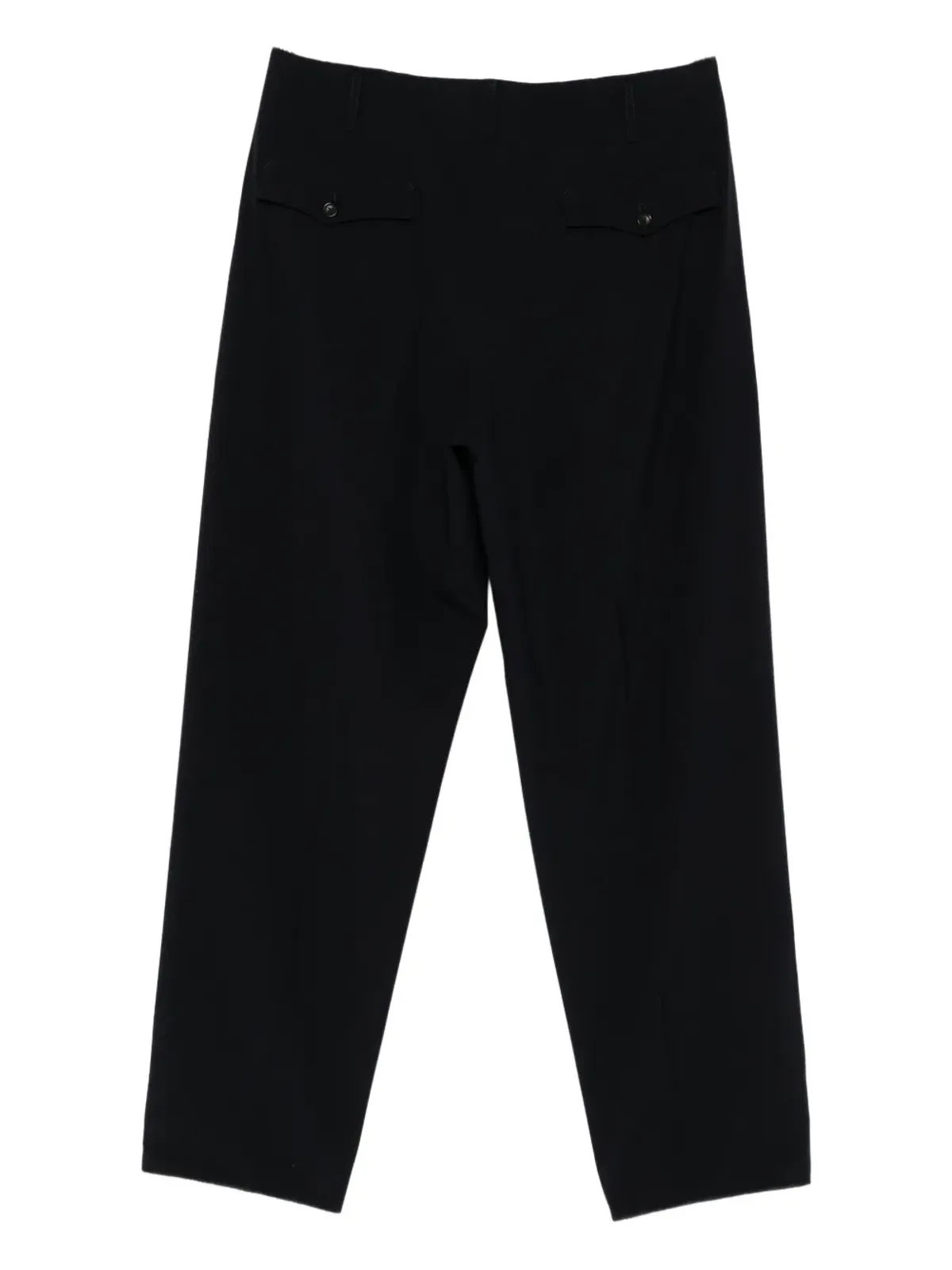 Yohji Yamamoto Pre-Owned 1990年代 プリーツ ウールパンツ ブルー - 画像2