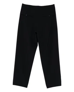 Yohji Yamamoto Pre-Owned 1990年代 プリーツ ウールパンツ ブルー - サムネイル2