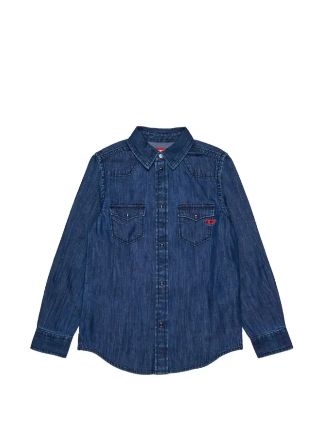 Diesel Kids Diesel Kids ポケット付きデニムトップスの商品画像