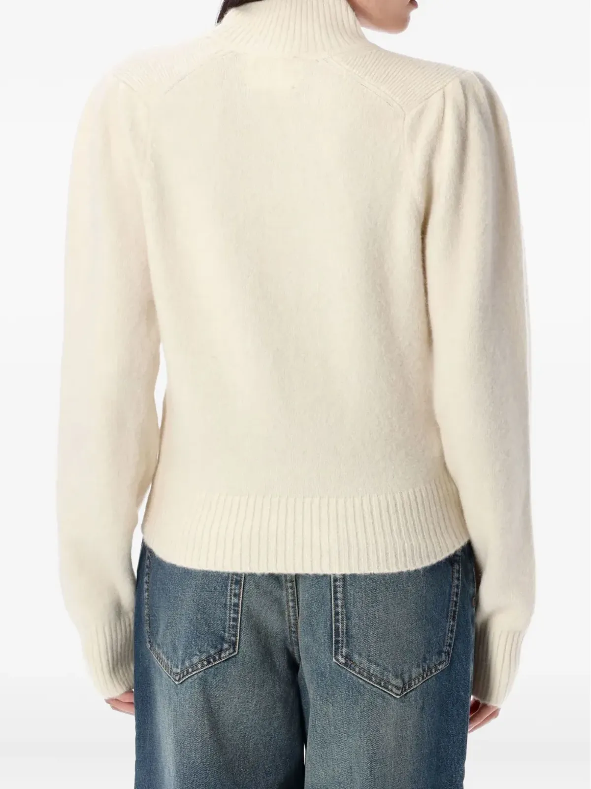 MARANT ÉTOILE タートルネック パフショルダージャンパー - 画像2