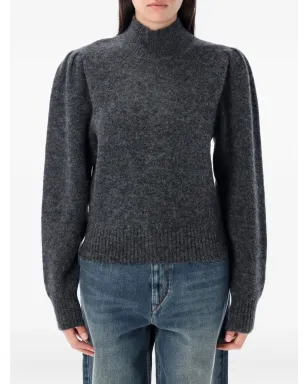 MARANT ÉTOILE タートルネック パフスリーブ セーター - サムネイル1
