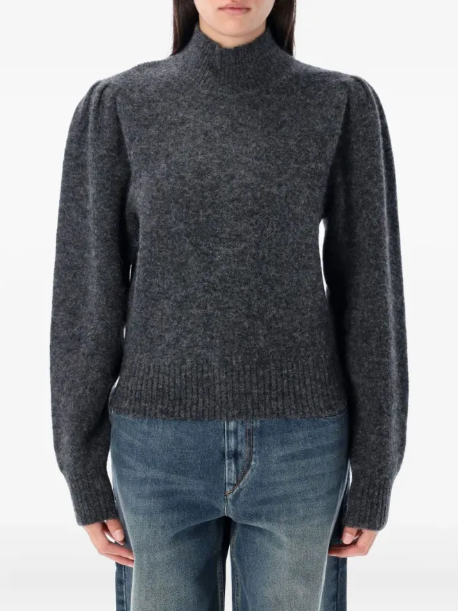 MARANT ÉTOILE MARANT ÉTOILE タートルネック パフスリーブ セーターの商品画像