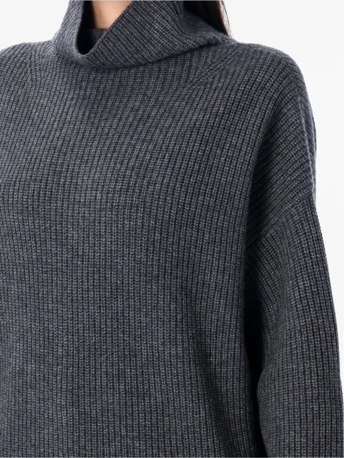 ISABEL MARANT ハイネックリブニット - 画像3