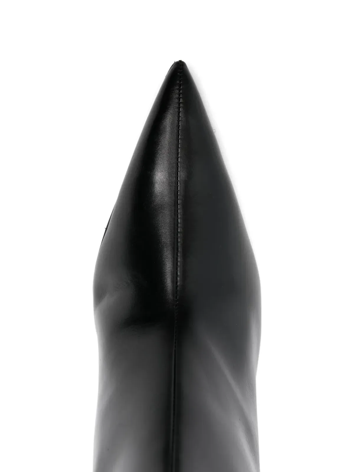 Patrizia Pepe 70mm ポインテッドトゥ カーフレザー ブーツ - 画像4