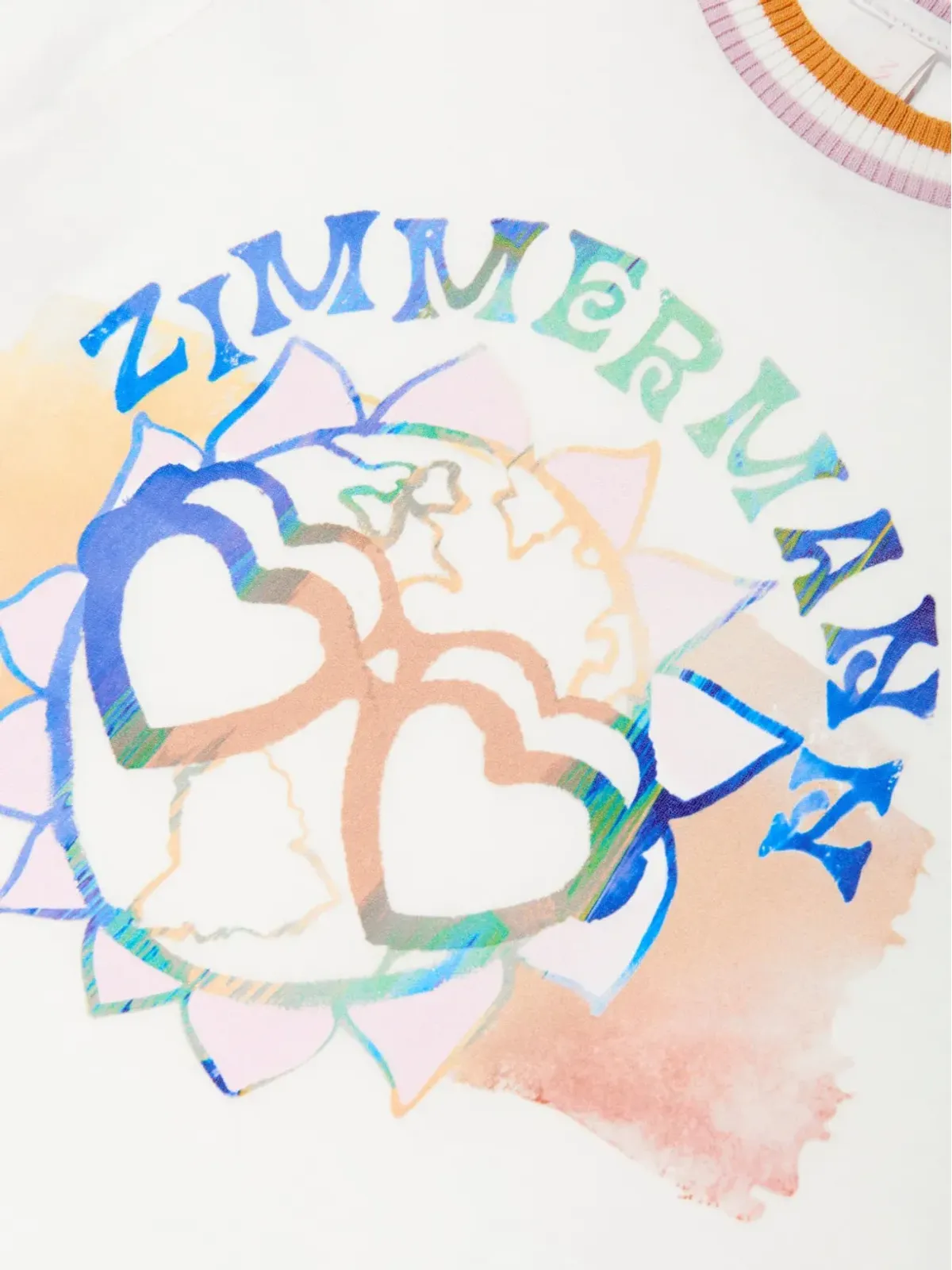 ZIMMERMANN Kids グラフィックプリントTシャツ - 画像4