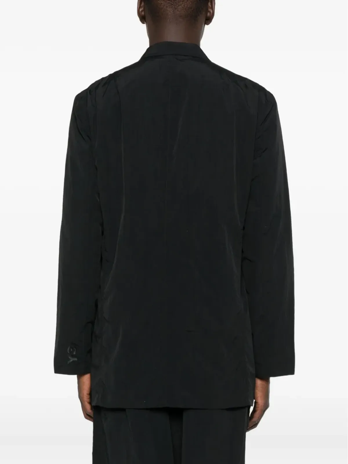 Y-3 三つボタンポケットコート - ブラック - 画像4