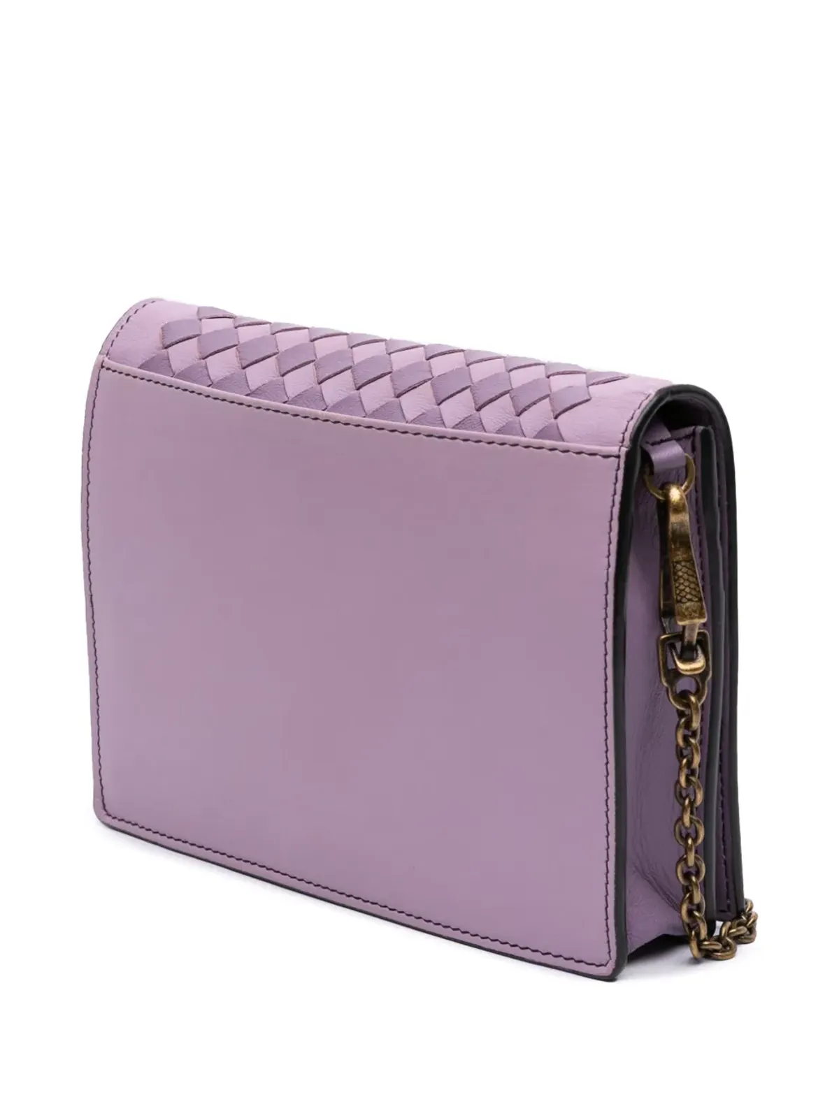 Bottega Veneta Pre-Owned ウォレット・オン・チェーン・クロスボディバッグ - 画像3