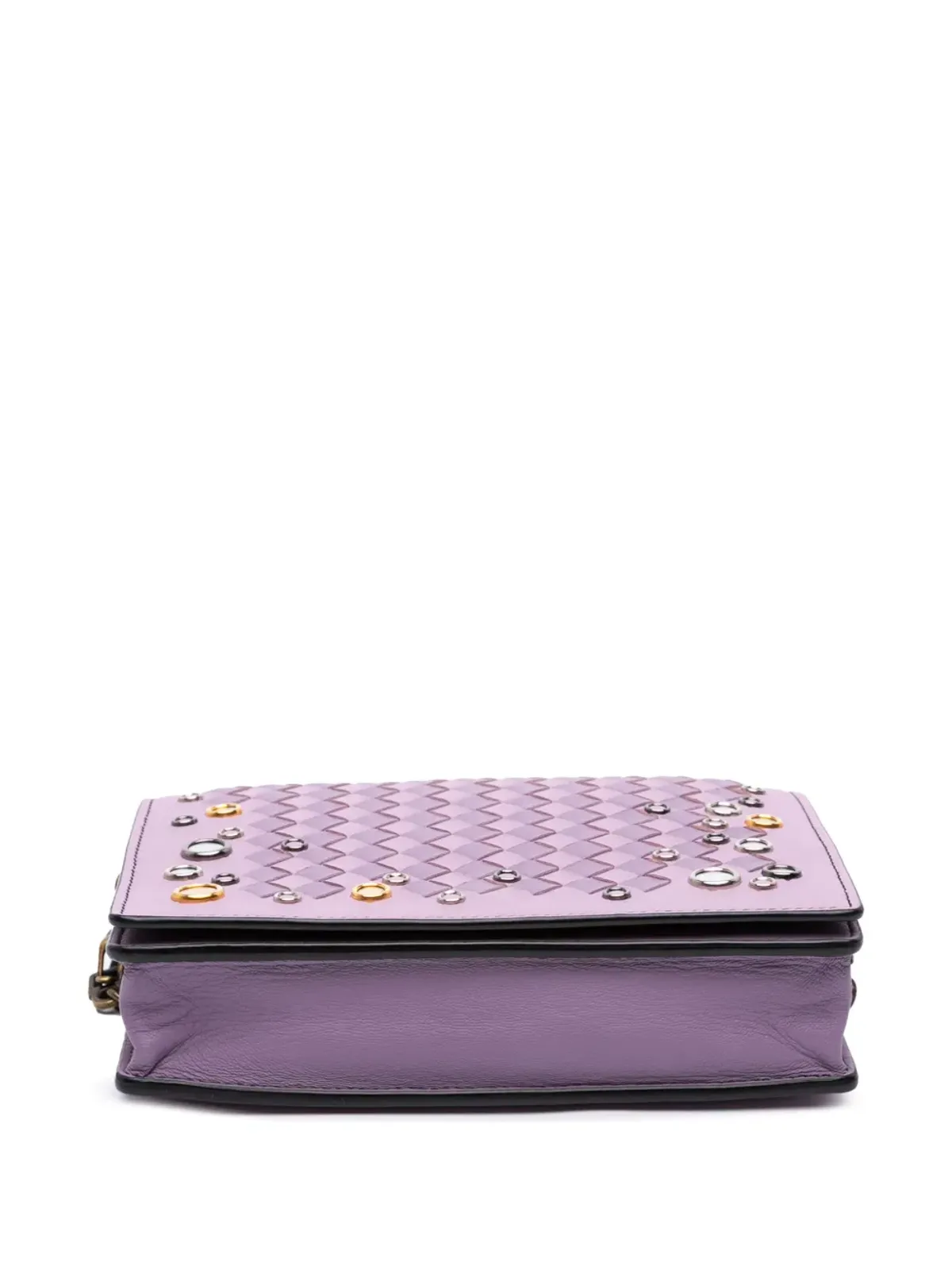 Bottega Veneta Pre-Owned ウォレット・オン・チェーン・クロスボディバッグ - 画像4