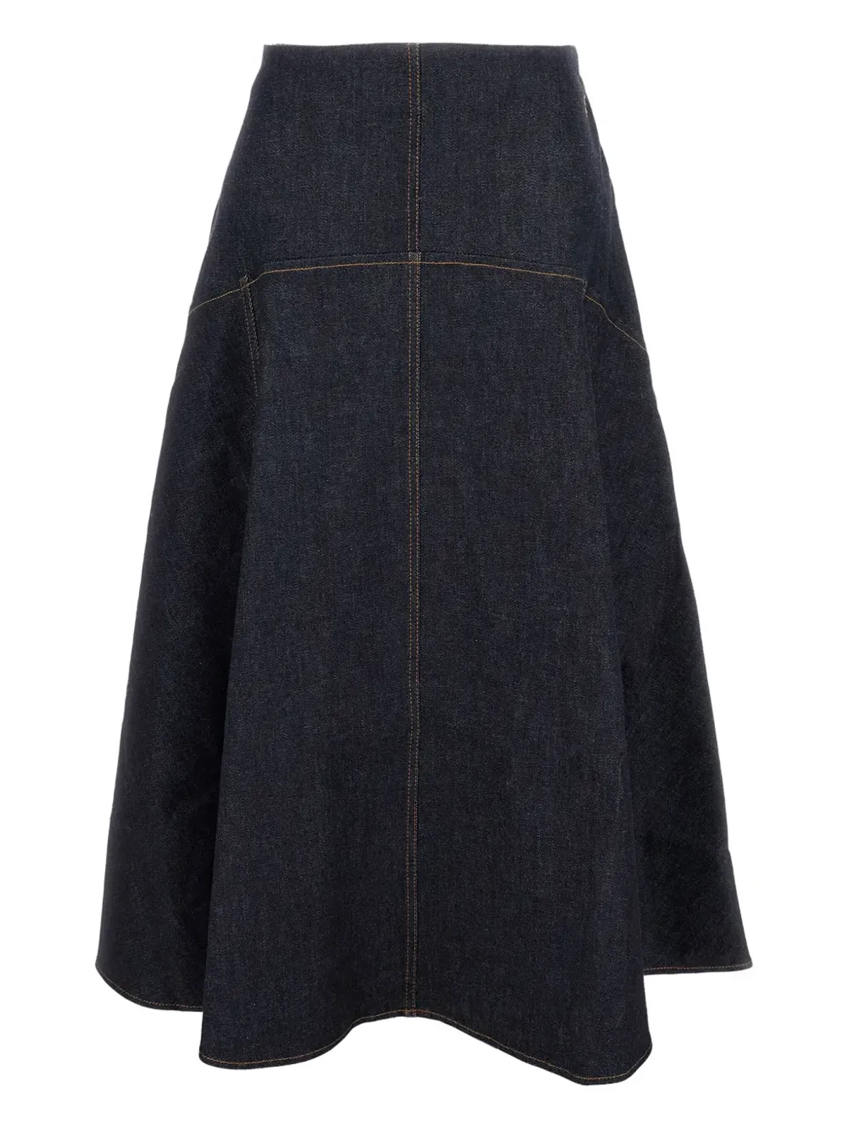 Jacquemus Triangle de-Nîmes フレアデニムスカート - 画像2