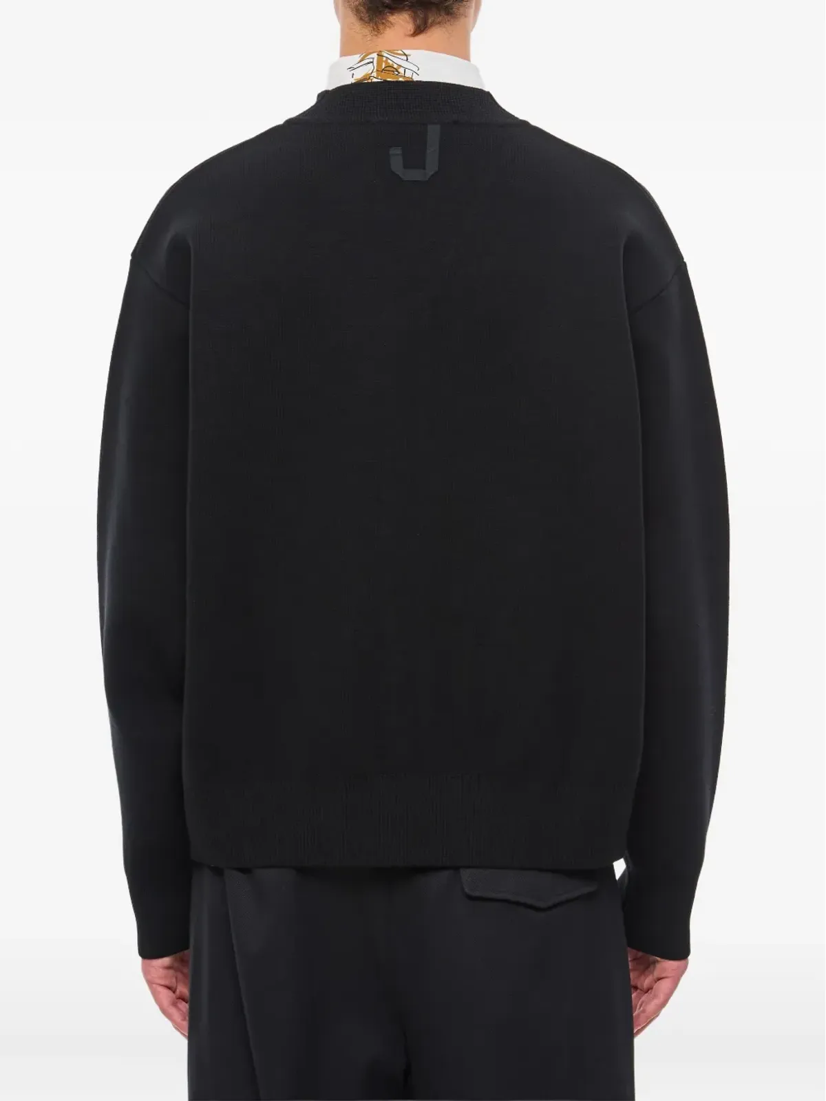Jacquemus Vネックリブ編みカーディガン - 画像3