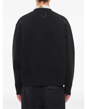 Jacquemus Vネックリブ編みカーディガン - サムネイル3