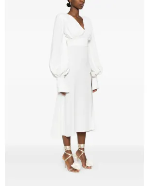 Vestiaire d'un Oiseau Libre ベニス Vネック ミディドレス - サムネイル3