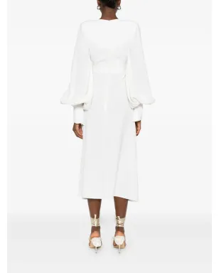 Vestiaire d'un Oiseau Libre ベニス Vネック ミディドレス - サムネイル4