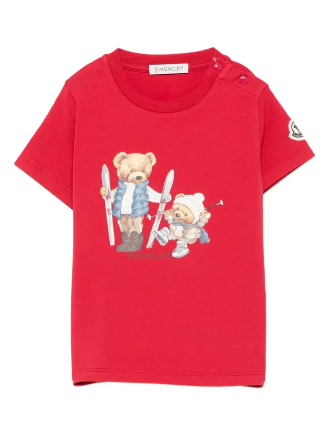 Moncler Enfant Moncler Enfant ベアプリント Tシャツの商品画像
