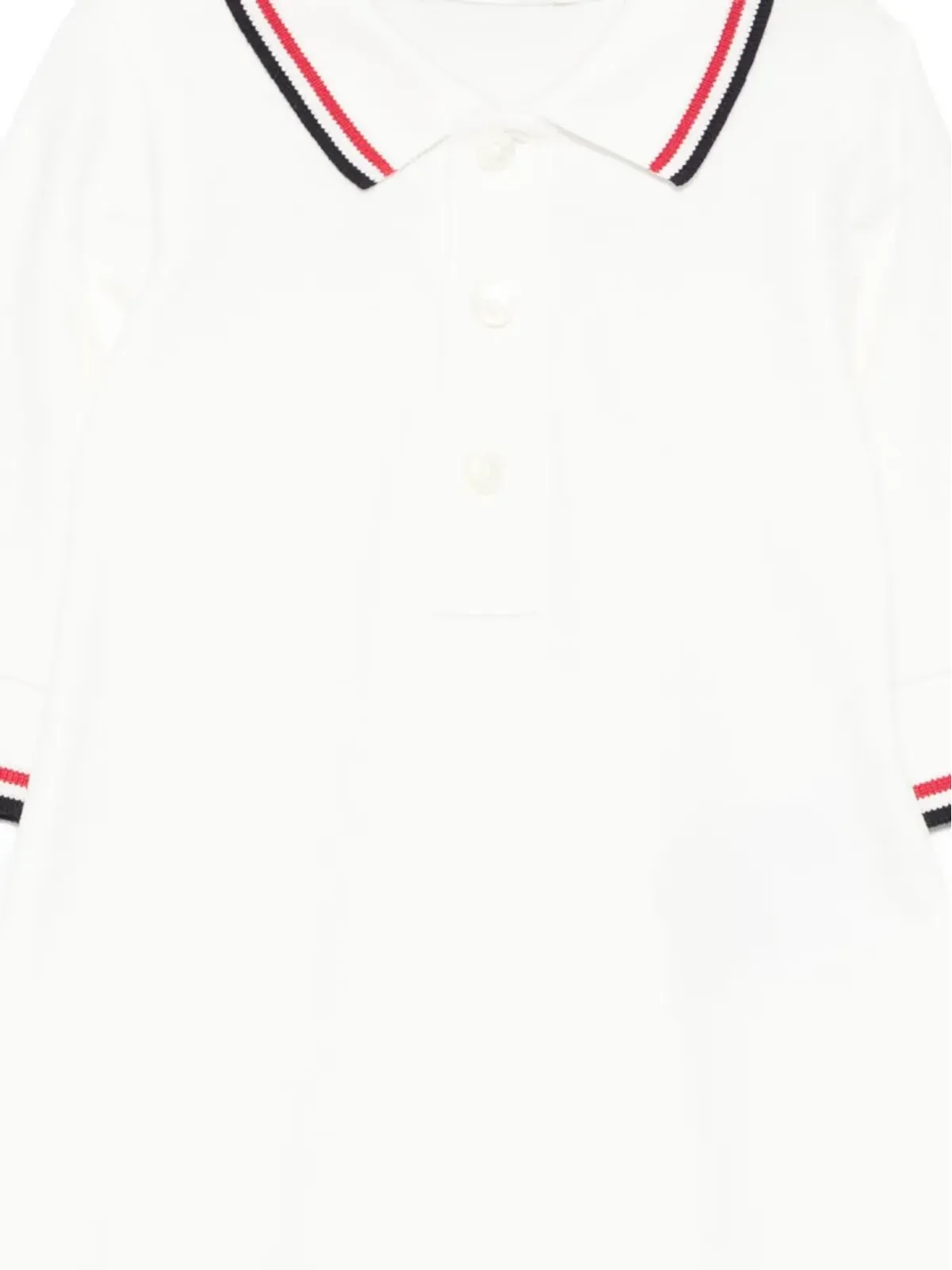 Moncler Enfant ポロネックジャンプスーツ - ホワイト - 画像3