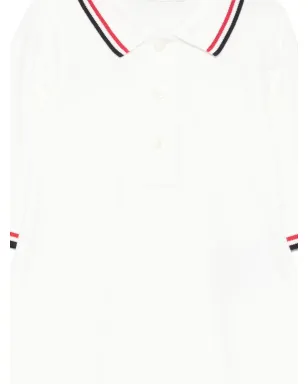 Moncler Enfant ポロネックジャンプスーツ - ホワイト - サムネイル3