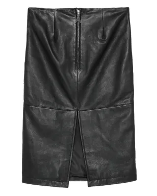 Patrizia Pepe レザースタッズ付きミディスカート - サムネイル2