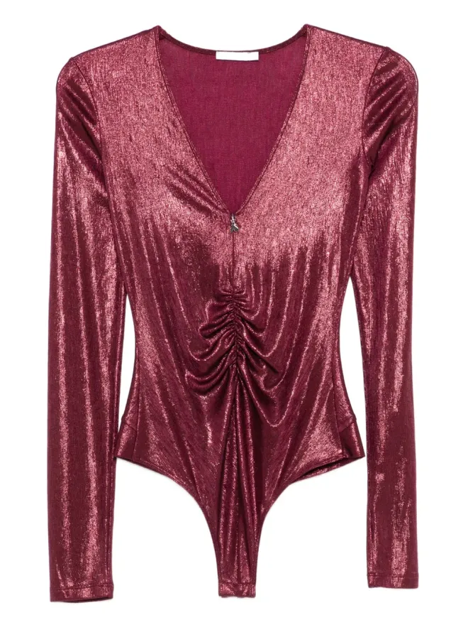 Patrizia Pepe Patrizia Pepe Vネック長袖ボディスーツの商品画像
