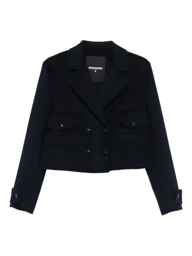 Patrizia Pepe Patrizia Pepe ダブルブレスト フラップポケット ジャケットの商品画像