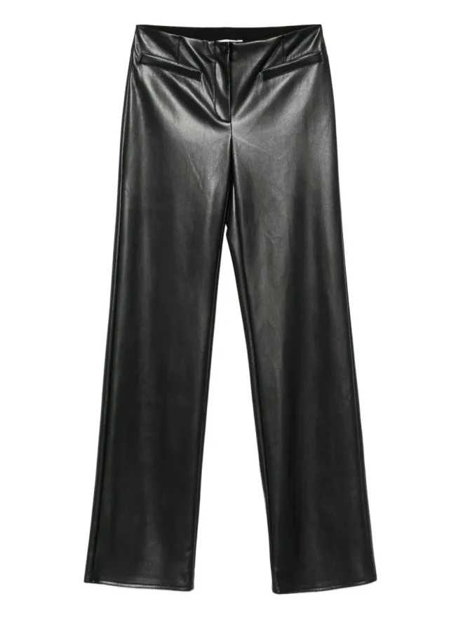 Patrizia Pepe Patrizia Pepe コーティッド フレアパンツ - ブラックの商品画像