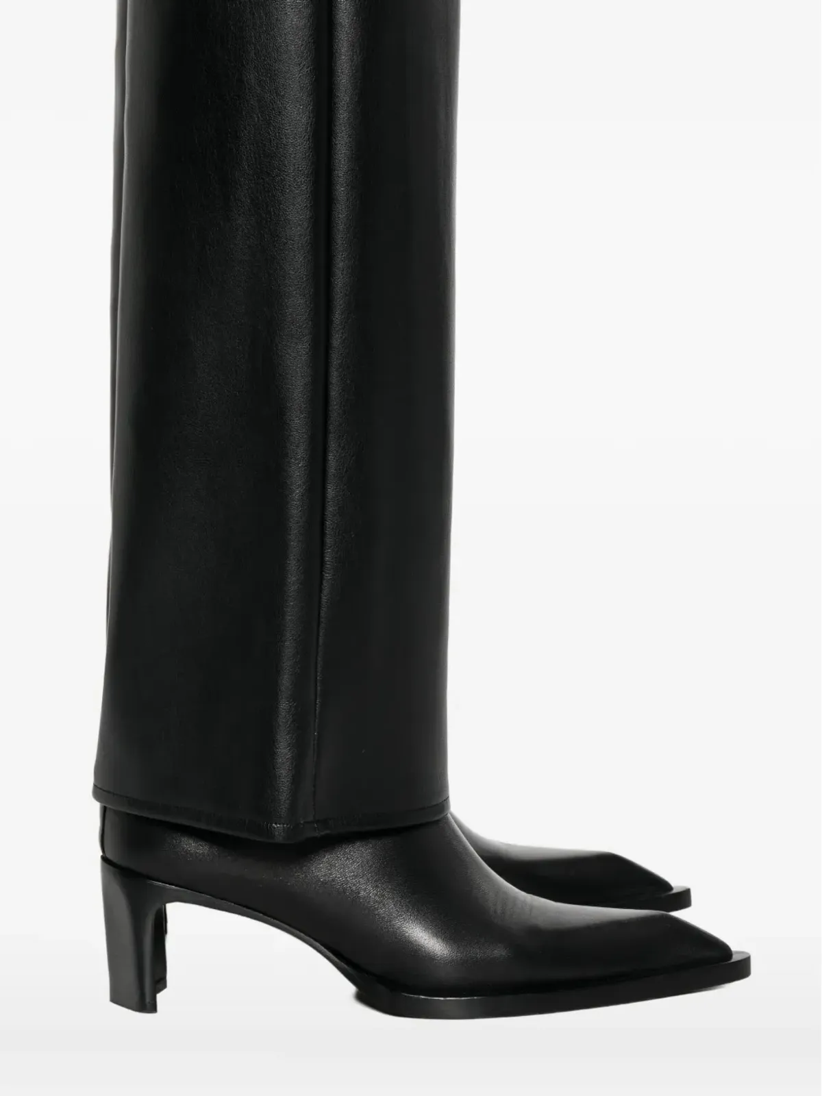 Patrizia Pepe コーティッド フレアパンツ - ブラック - 画像5