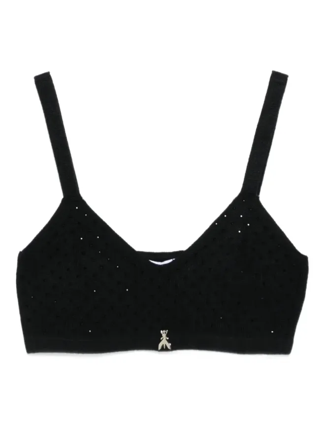 Patrizia Pepe Patrizia Pepe ストーン付きニット ブラトップの商品画像